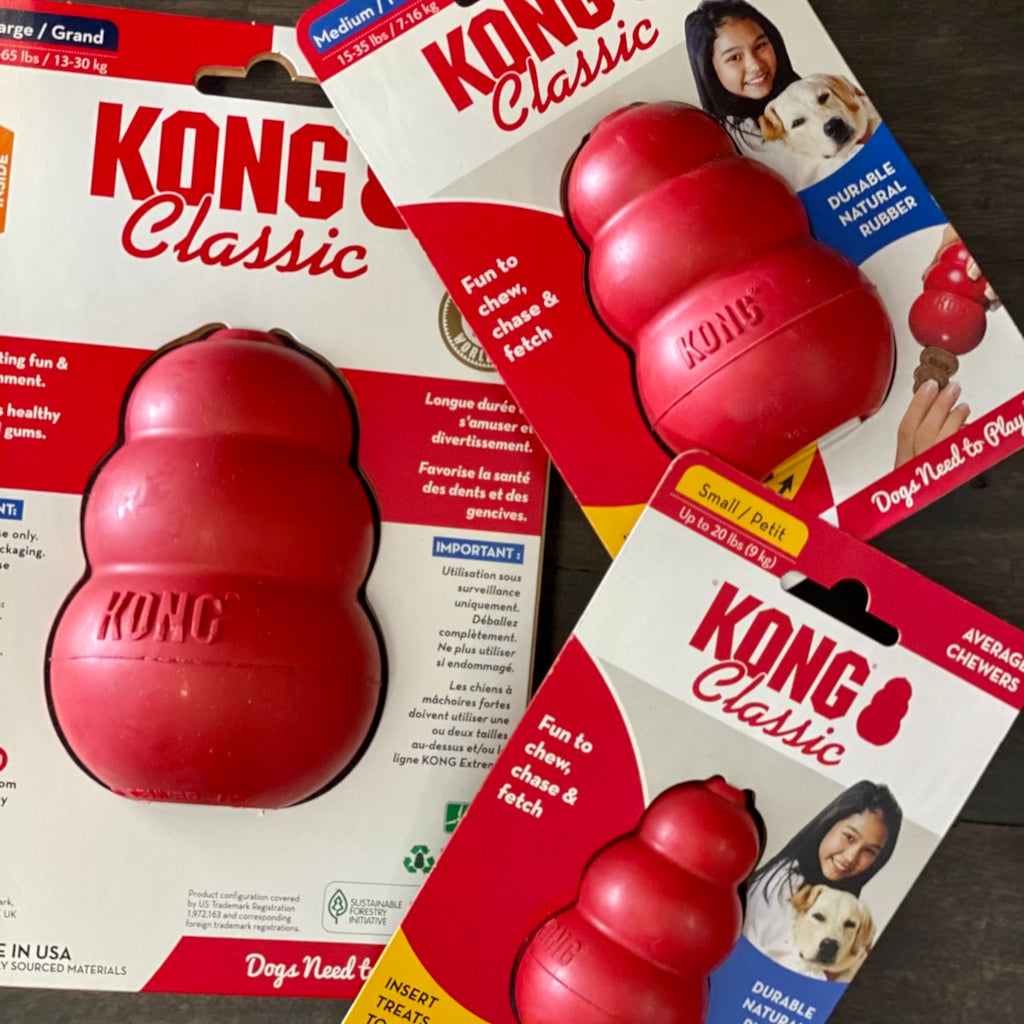 Kong classic medium outlet size